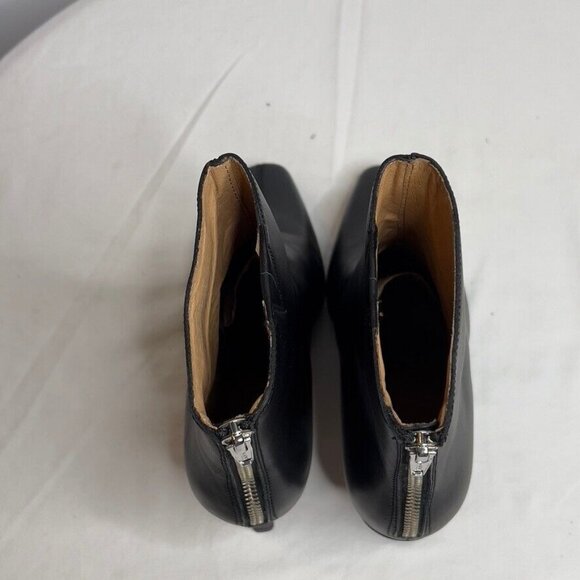 Madewell $218 The Dimes Stiletto Heel Ankle Boot Black Size 6 NT545 - Picture 5 of 13